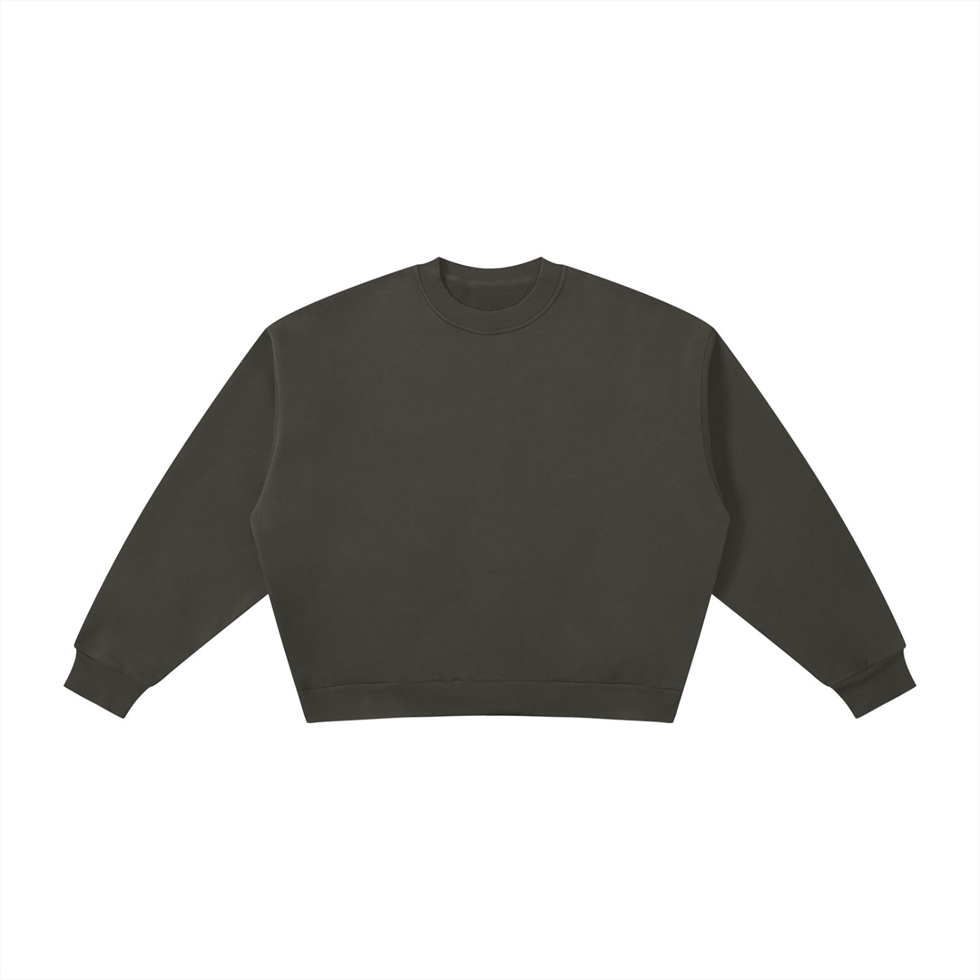 Boxy Fleece Crewneck Sweatshirt