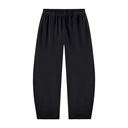 Unisex Vintage Washed Barrel Leg Sweatpants