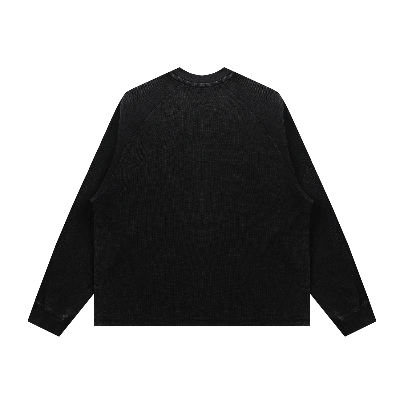 Unisex Vintage Wash Boxy  Waffle T-Shirt