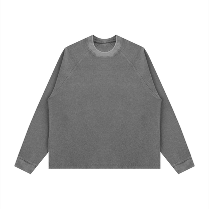 Unisex Vintage Wash Boxy  Waffle T-Shirt