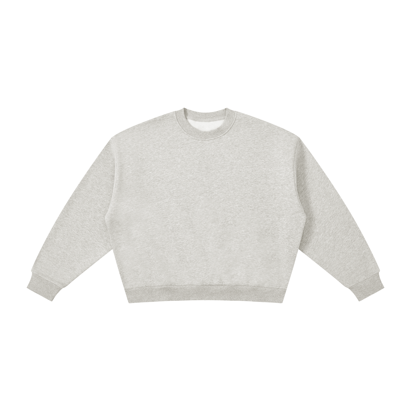 Boxy Fleece Crewneck Sweatshirt