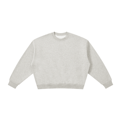 Boxy Fleece Crewneck Sweatshirt