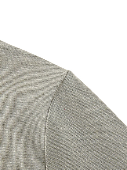 Essential Non-Shrink Mock Neck Sweatshirt