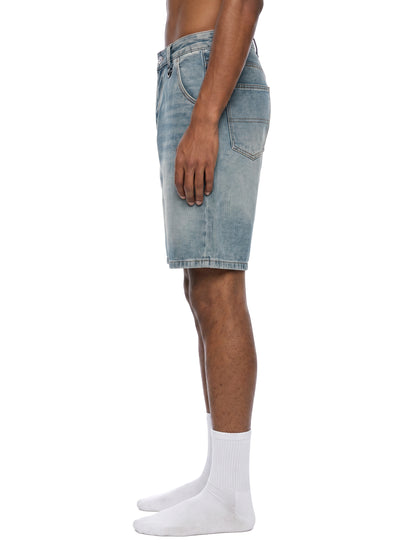 Men's Vintage Wash Denim Shorts