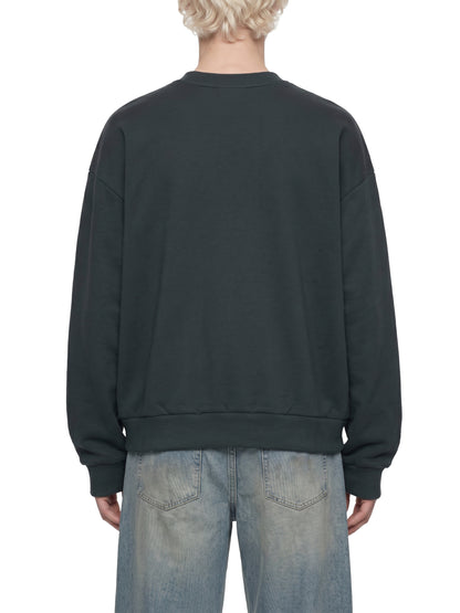Boxy Fleece Crewneck Sweatshirt