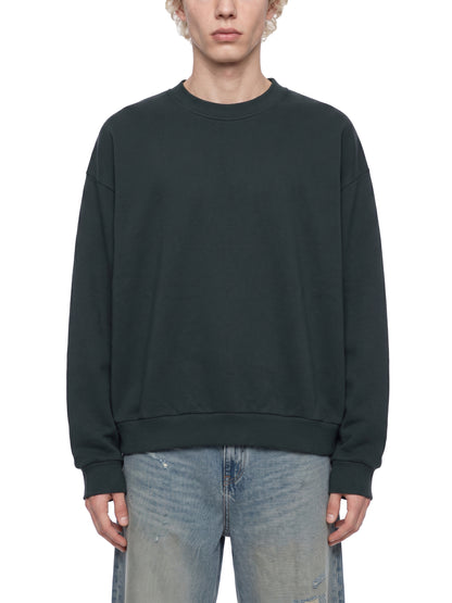 Boxy Fleece Crewneck Sweatshirt