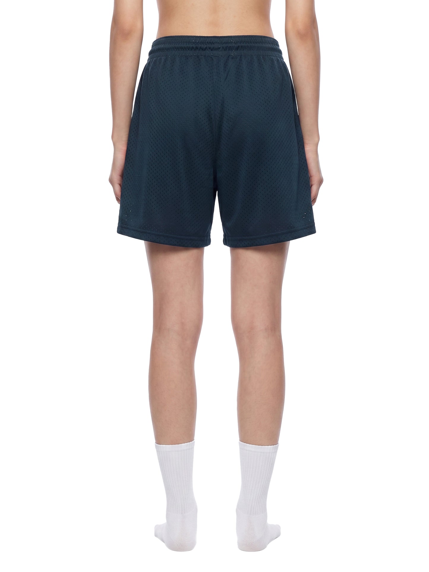 Mesh Drawstring Shorts