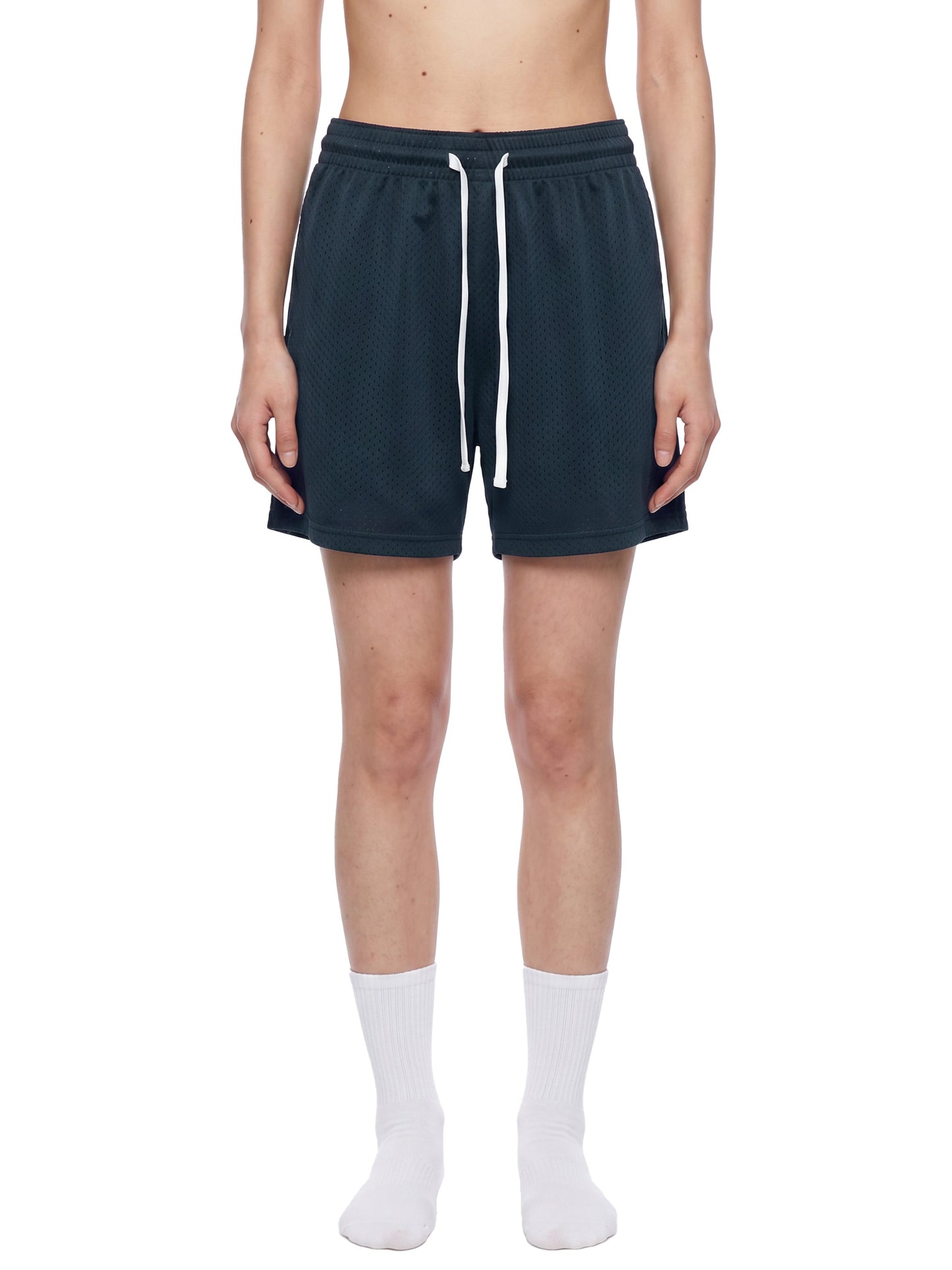 Mesh Drawstring Shorts